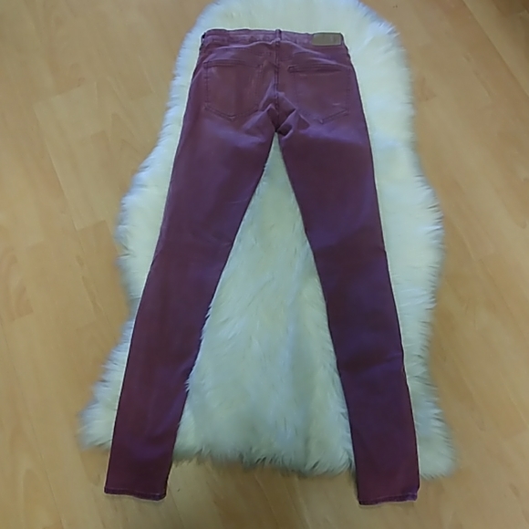 H&M Divided Plum Distressed Super Skinny Jeans - Picture 8 of 8